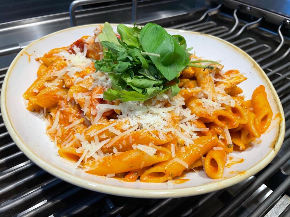 Hotel Am Stadion Vanino Cucina Italian Bielefeld Eksteriør billede